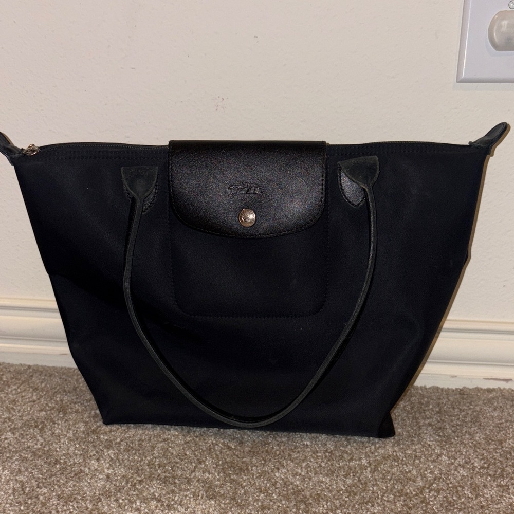 Longchamp Classic Black Tote